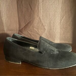 Robert Cavalli Black Men's Loafers